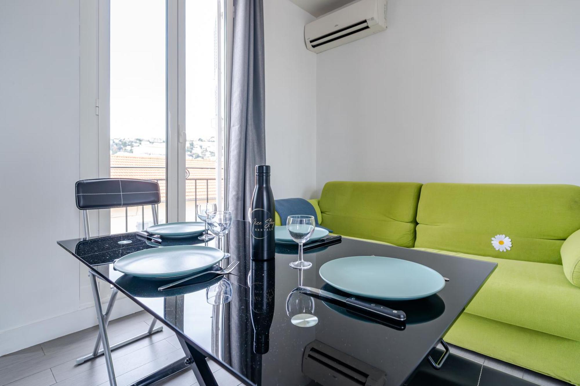 Top Floor Terrace - Dernier Etage Terrasse Cosy Nice Buitenkant foto